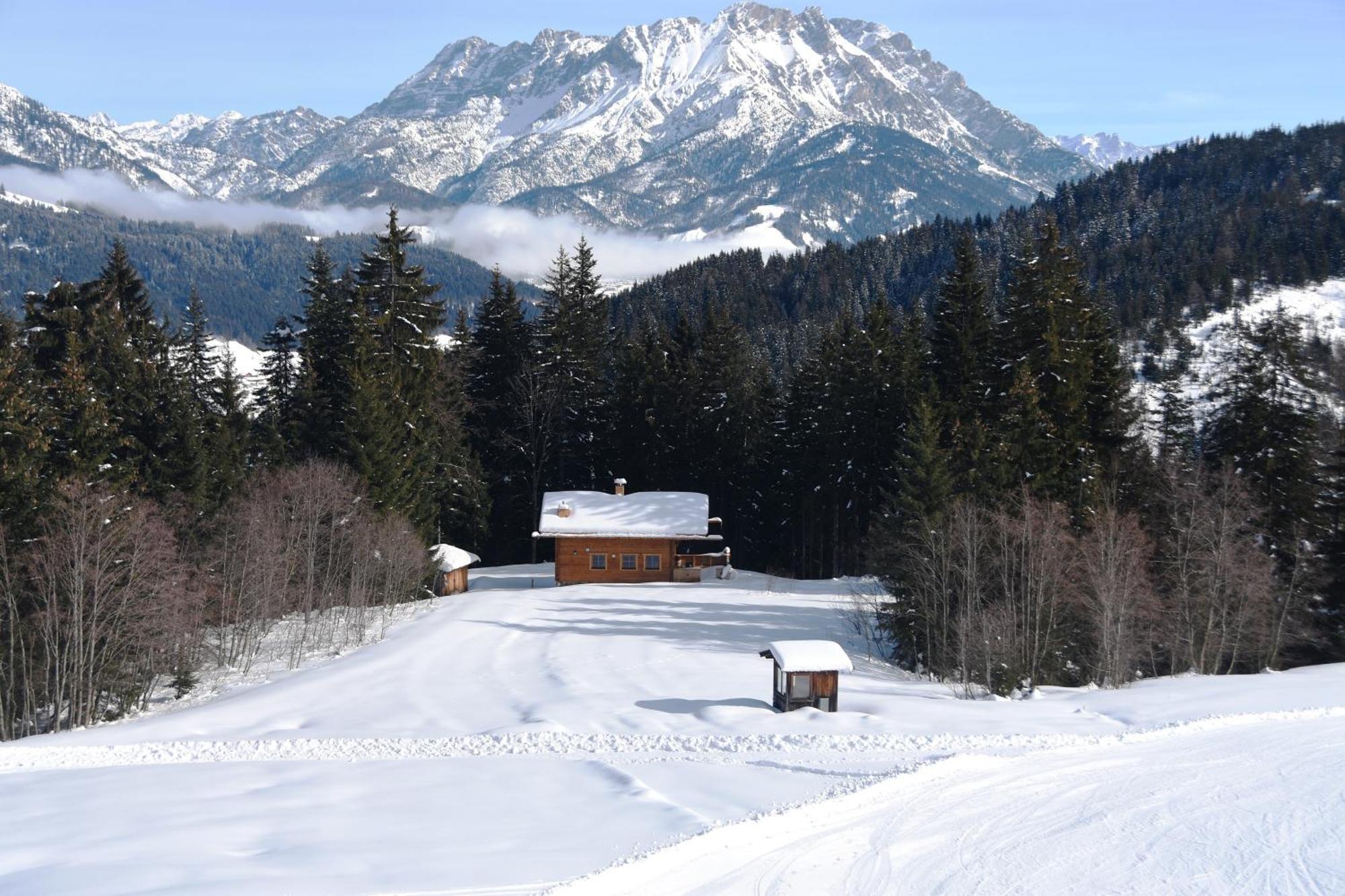 Chalet Haberlhuette フィーバーブルン エクステリア 写真