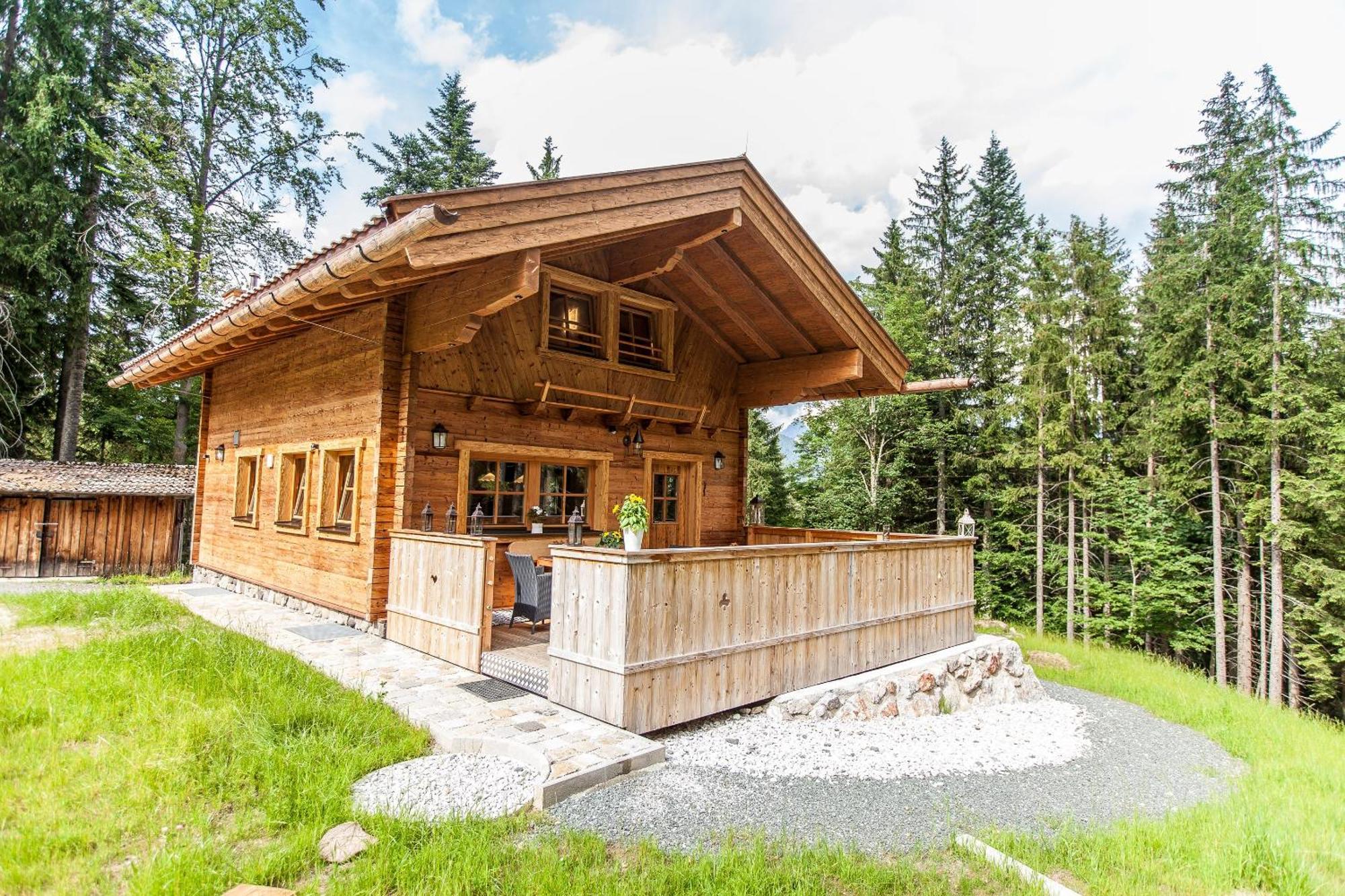 Chalet Haberlhuette フィーバーブルン エクステリア 写真
